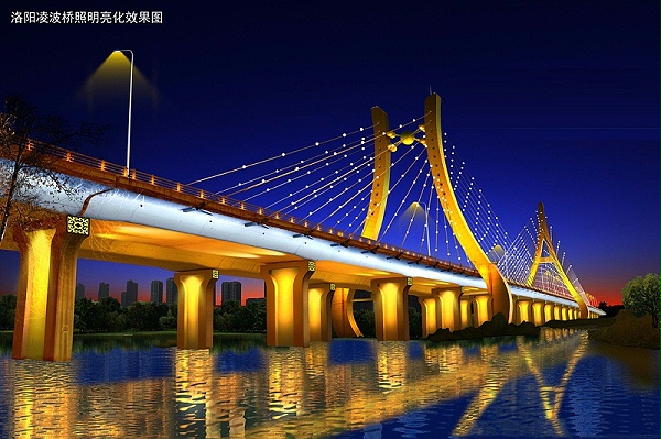 洛阳凌波大桥 (2)