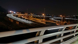 百视特照明LED护栏灯在城市道路立交桥照明的优势